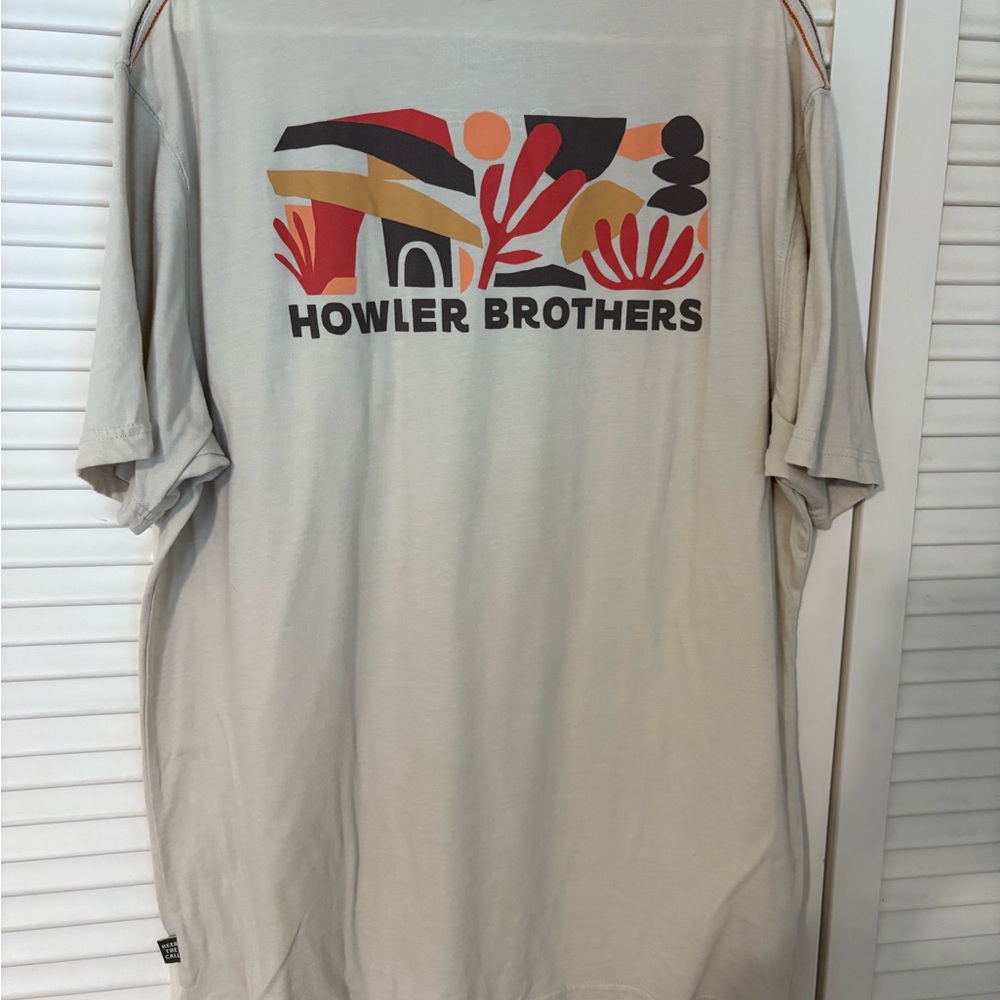 Howler Brothers Cream Graphic Tee
